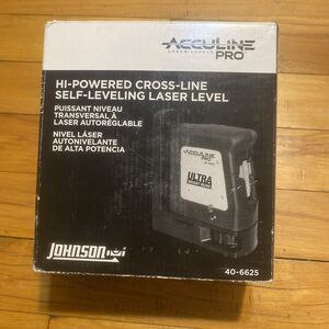 Johnson 40-6625 Acculine Pro Laser Level